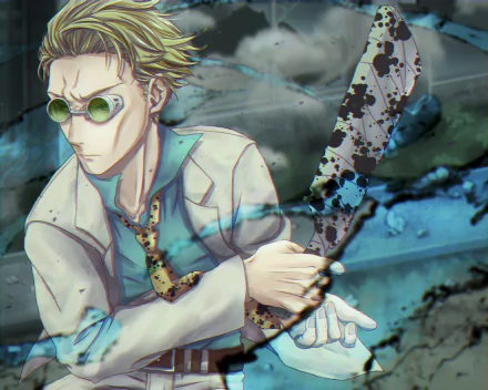 blonde Kento Nanami Anime Jujutsu Kaisen HD Desktop Wallpaper | Background Image