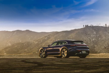 Porsche Taycan car Porsche vehicle Porsche Taycan Turbo S HD Desktop Wallpaper | Background Image