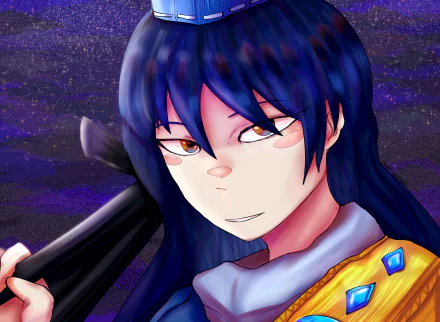 Megumu Iizunamaru Anime Touhou HD Desktop Wallpaper | Background Image