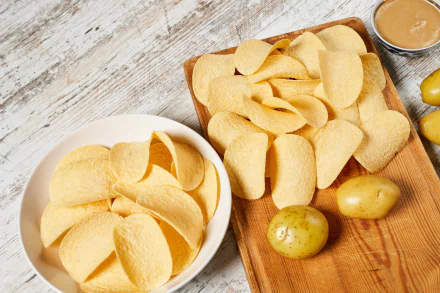 food chips HD Desktop Wallpaper | Background Image
