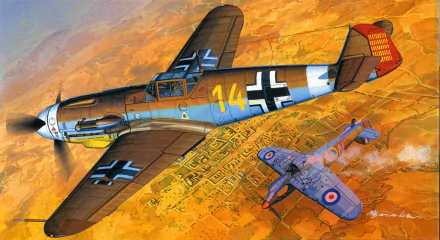 warplane aircraft military Messerschmitt Bf 109 HD Desktop Wallpaper | Background Image