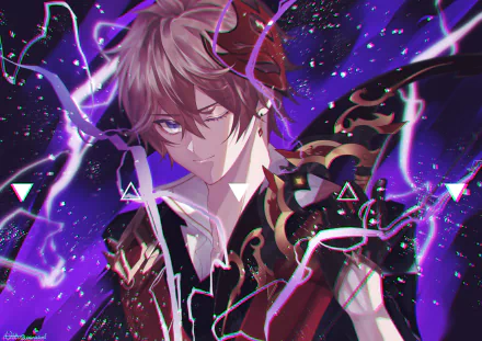 Tartaglia Childe (Genshin Impact) video game Genshin Impact HD Desktop Wallpaper | Background Image