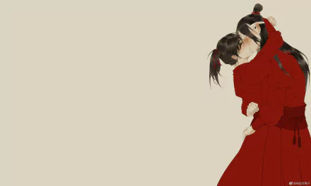 kiss Xiao Xingchen Xue Yang Anime Mo Dao Zu Shi HD Desktop Wallpaper | Background Image