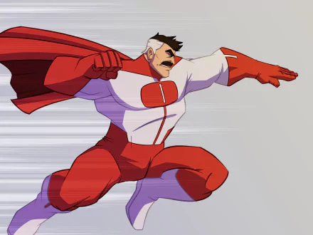 Omni-Man TV Show Invincible HD Desktop Wallpaper | Background Image