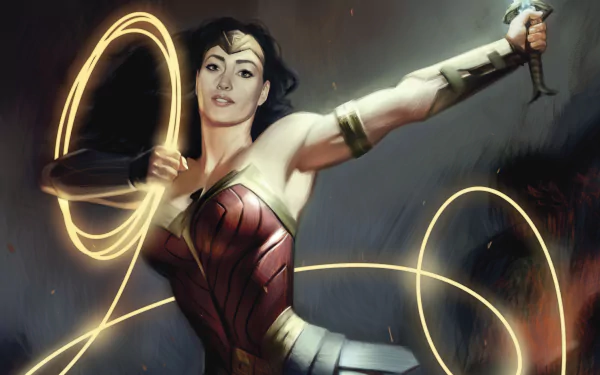 Lasso of Truth DC Comics Comic Wonder Woman HD Desktop Wallpaper | Background Image