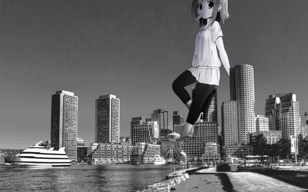 Yui Hirasawa Anime K-ON! HD Desktop Wallpaper | Background Image