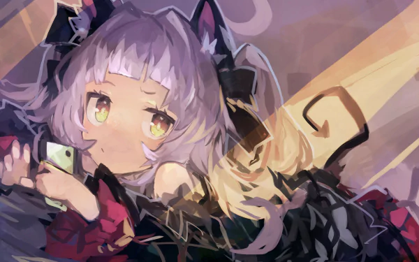 Shion Murasaki Anime Virtual Youtuber HD Desktop Wallpaper | Background Image