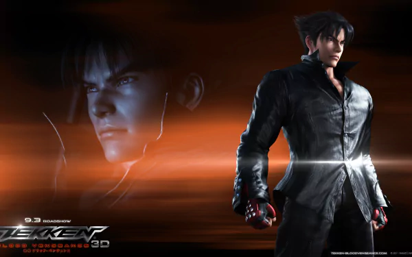 Jin Kazama Anime Tekken: Blood Vengeance HD Desktop Wallpaper | Background Image