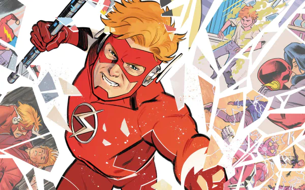 Commander Steel (DC Comics) green eyes red hair Roy Harper Poison Ivy Jay Garrick DC Comics Wally West Comic Flash HD Desktop Wallpaper | Background Image