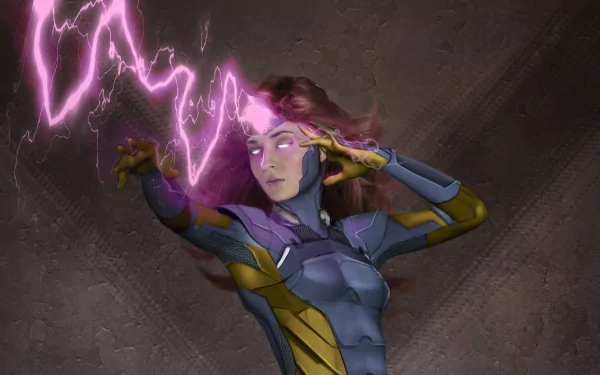 red hair X-Men Jean Grey movie X-Men: Apocalypse HD Desktop Wallpaper | Background Image