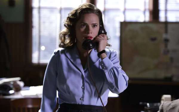 Peggy Carter Hayley Atwell TV Show Agent Carter HD Desktop Wallpaper | Background Image