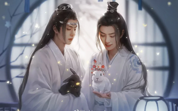 Wang Yibo Xiao Zhan Wei Wuxian Lan Wangji TV Show The Untamed HD Desktop Wallpaper | Background Image