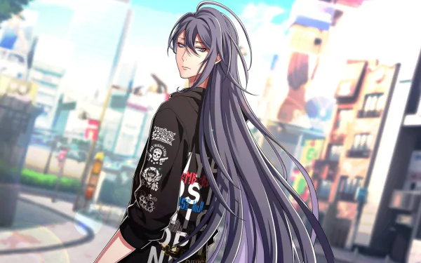 Jakurai Jinguji Anime Hypnosis Mic HD Desktop Wallpaper | Background Image