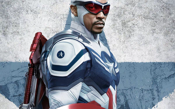 Sam Wilson Falcon (Marvel Comics) Anthony Mackie TV Show The Falcon and the Winter Soldier HD Desktop Wallpaper | Background Image