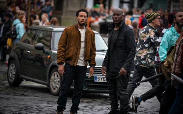 Tej (Fast & Furious) Ludacris Tyrese Gibson Roman Pearce movie Fast & Furious 9 HD Desktop Wallpaper | Background Image