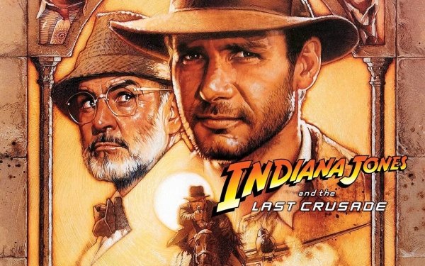 Movie Indiana Jones and the Last Crusade Indiana Jones Harrison Ford Sean Connery HD Wallpaper | Background Image