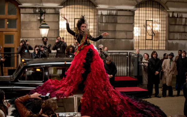 Emma Stone movie Cruella HD Desktop Wallpaper | Background Image