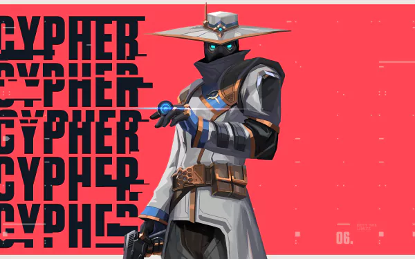 Cypher (Valorant) video game Valorant HD Desktop Wallpaper | Background Image
