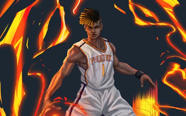 Video Game Valorant Phoenix Basketball HD Wallpaper | Background Image