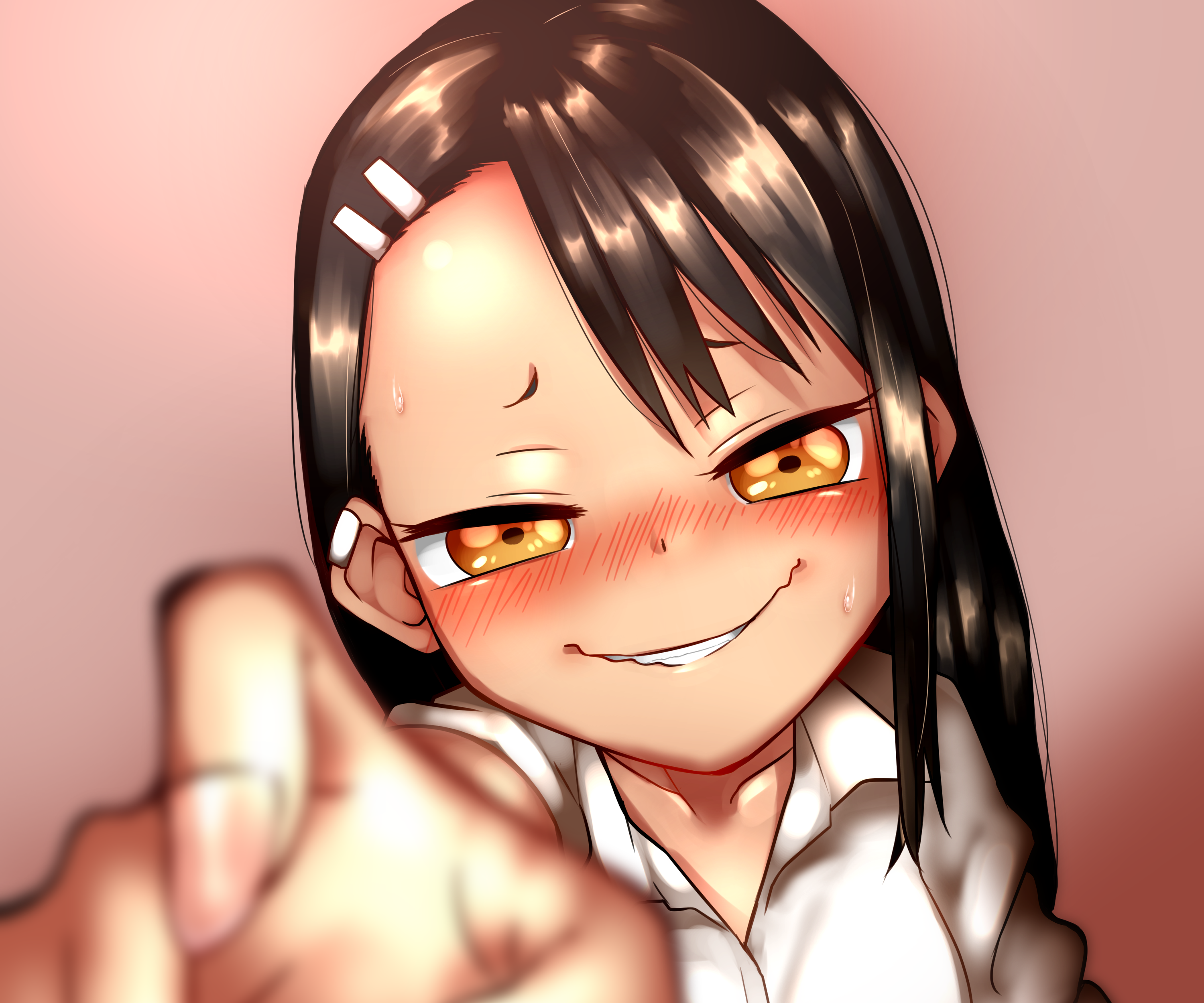 Anime Don't Toy with Me, Miss Nagatoro HD Wallpaper by 餅月すいか