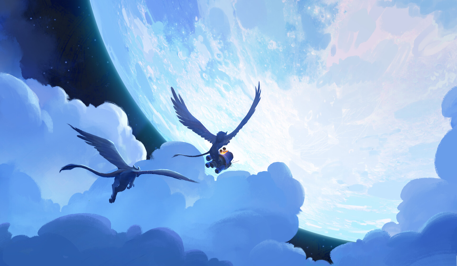 Download Movie Over The Moon HD Wallpaper