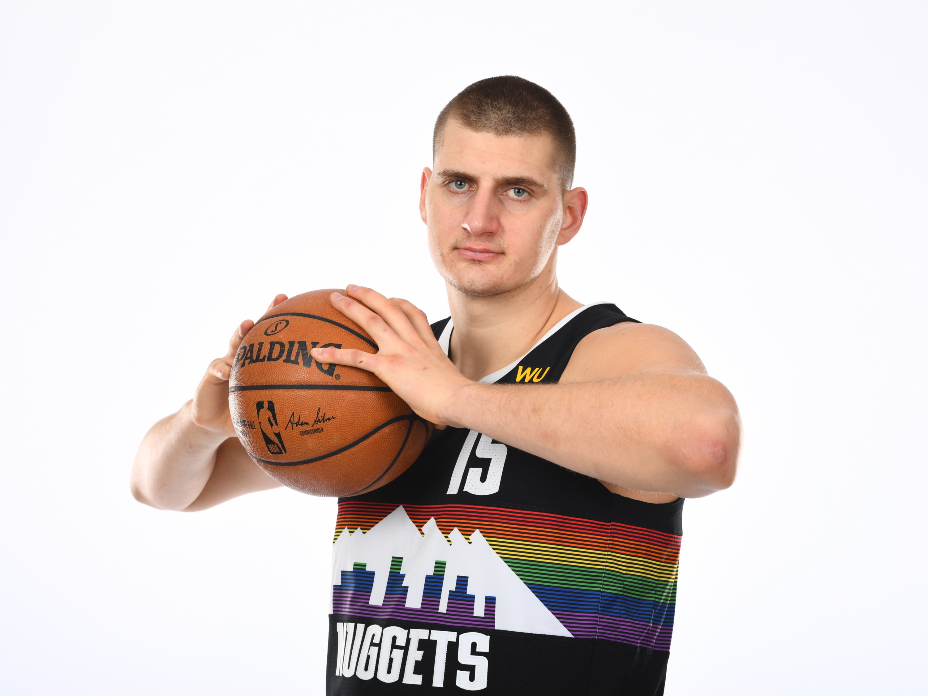 Nikola Jokic Wallpaper 4K Serbian basketball player NBA 7608