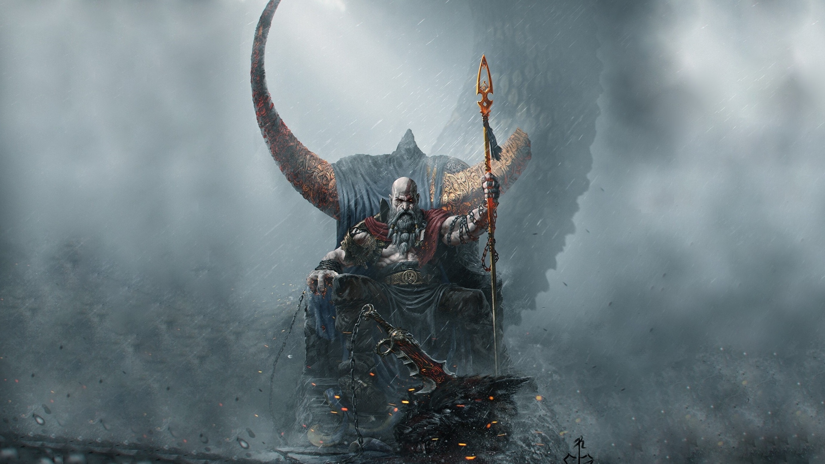 130+ God of War: Ragnarök HD Wallpapers and Backgrounds