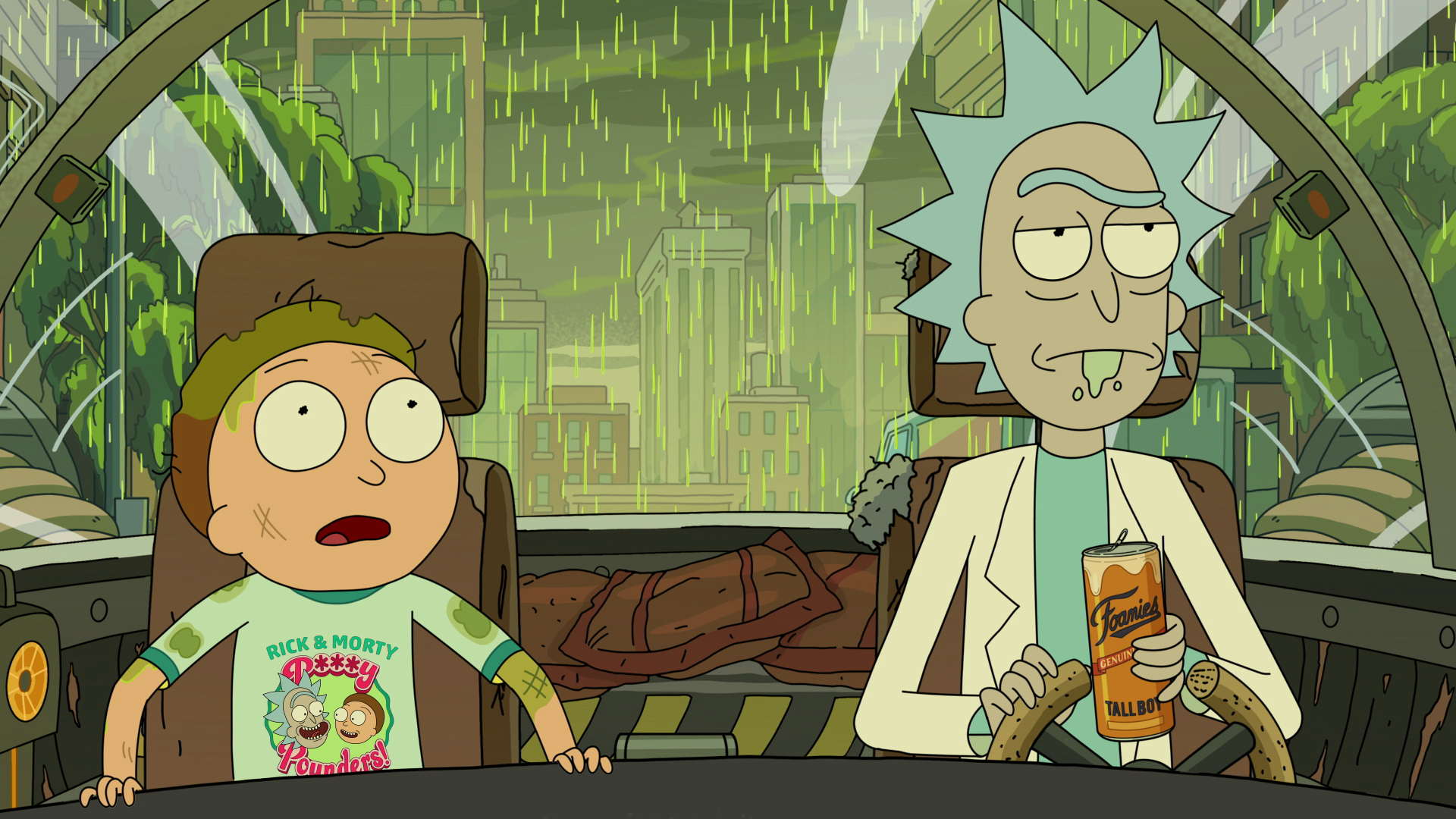 Download Morty Smith Rick Sanchez TV Show Rick And Morty HD Wallpaper