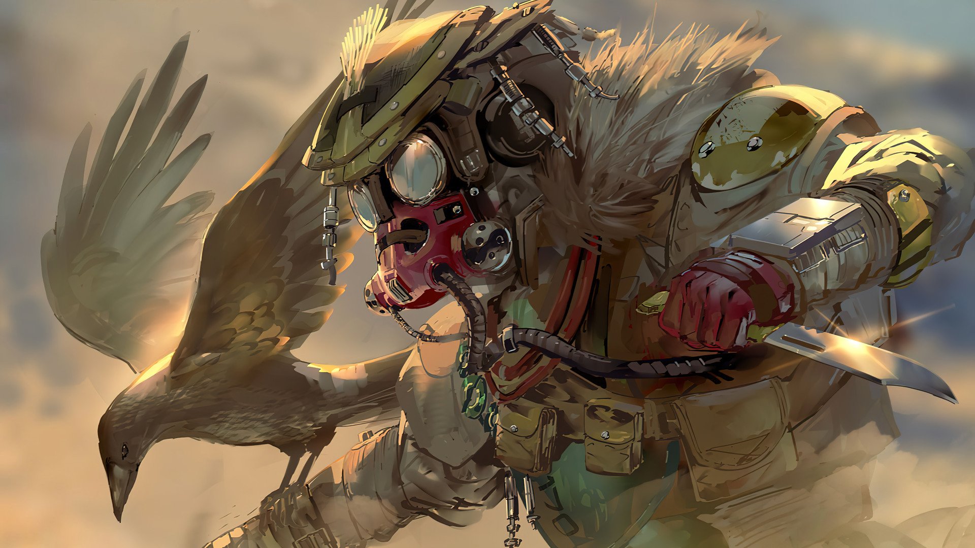 Bloodhound (Apex Legends) HD Wallpaper Background Image