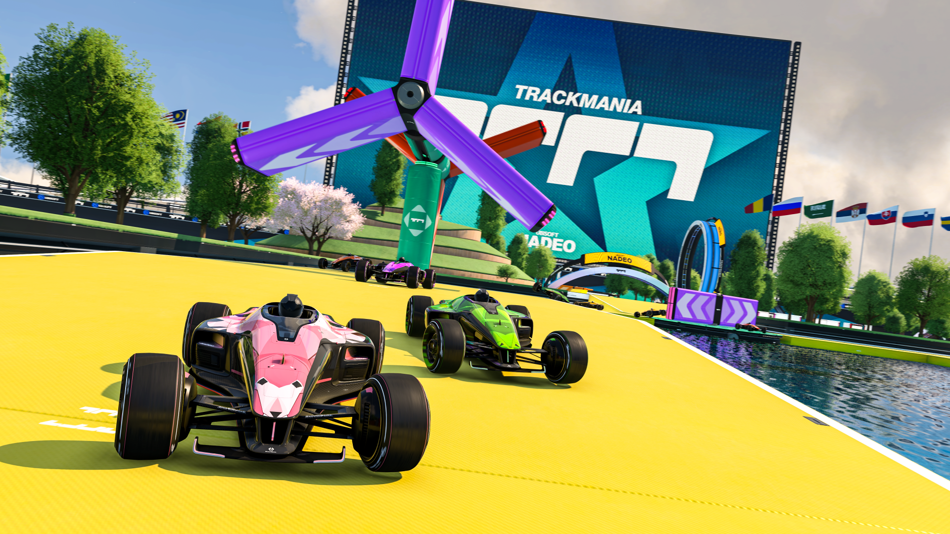 Download Video Game TrackMania 4k Ultra HD Wallpaper