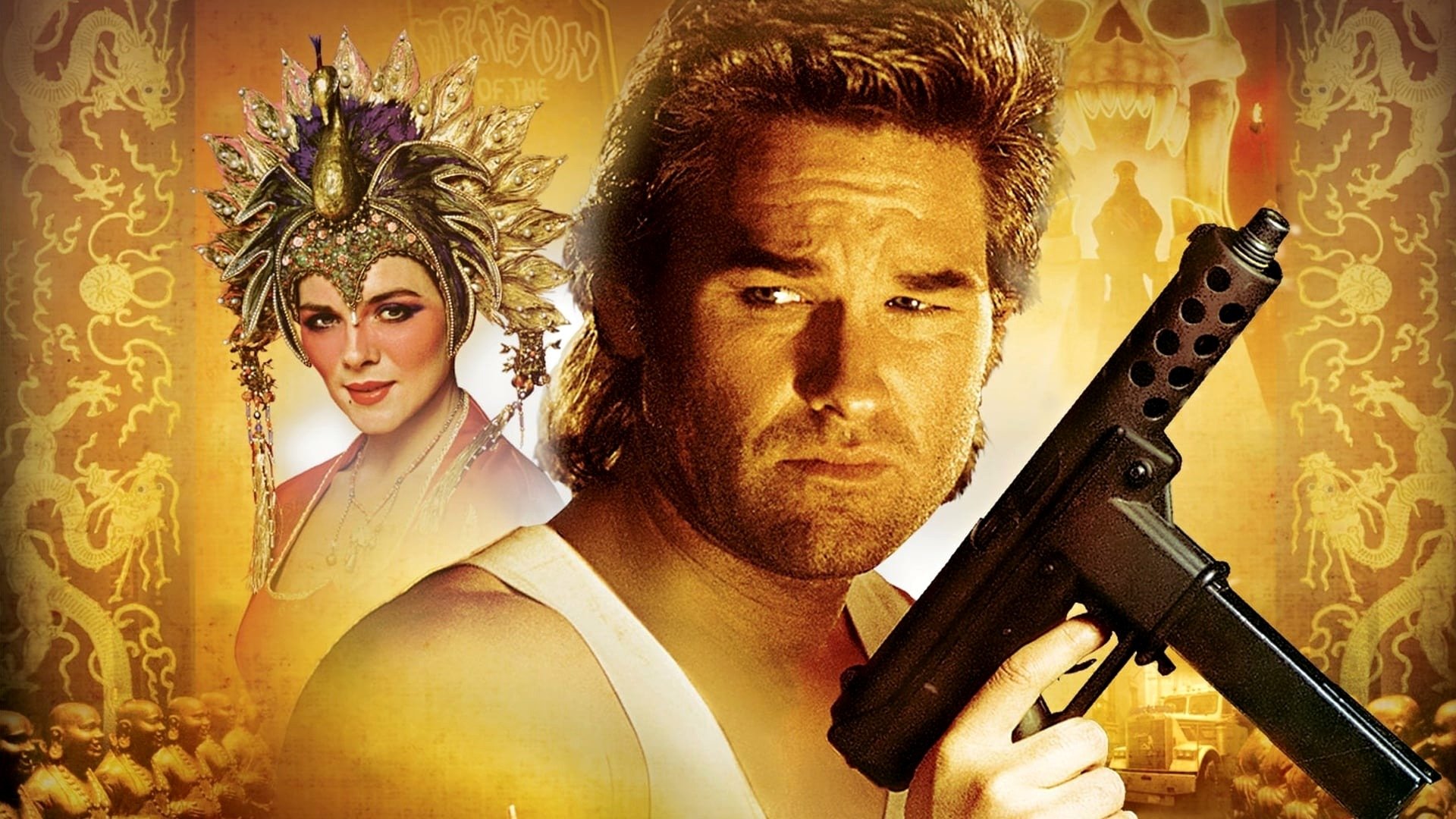 Download Kim Cattrall Kurt Russell Movie Big Trouble In Little China HD Wallpaper