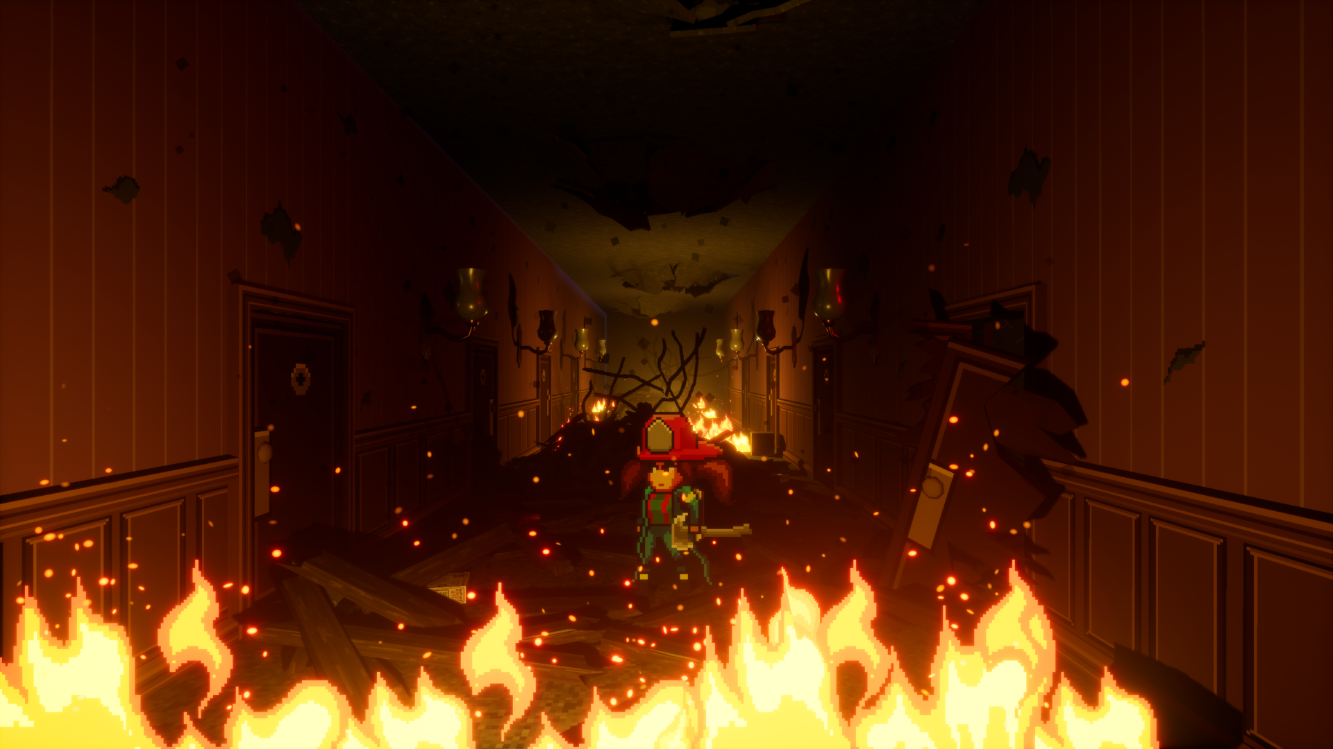 Download Video Game Firegirl HD Wallpaper