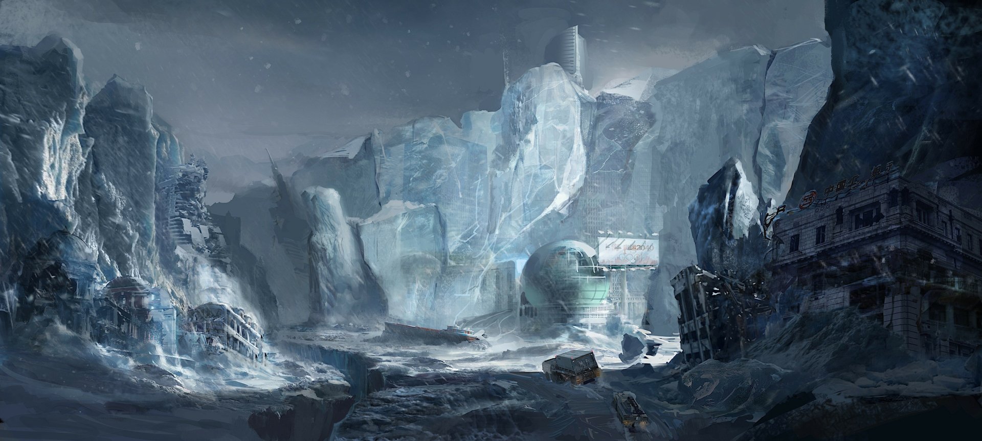 Download Movie The Wandering Earth HD Wallpaper