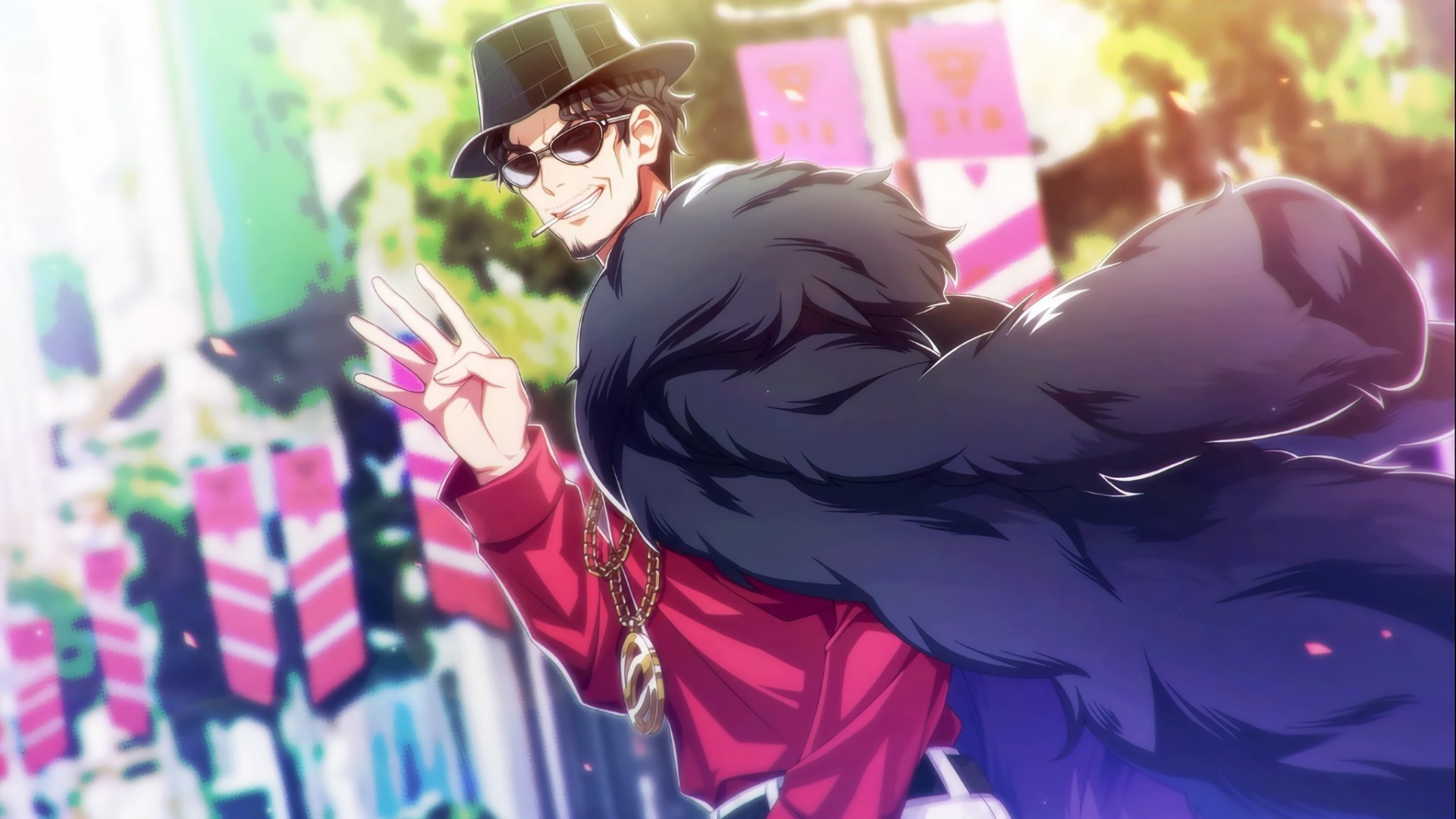 Download Rei Amayado Anime Hypnosis Mic HD Wallpaper