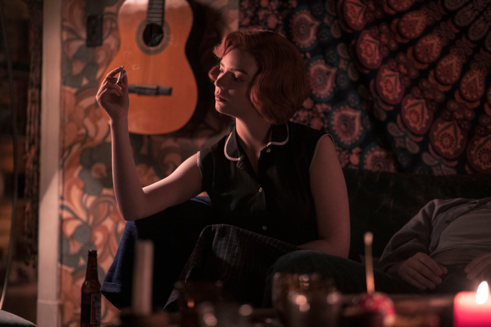 Download Beth Harmon Anya Taylor-Joy TV Show The Queen's Gambit HD Wallpaper