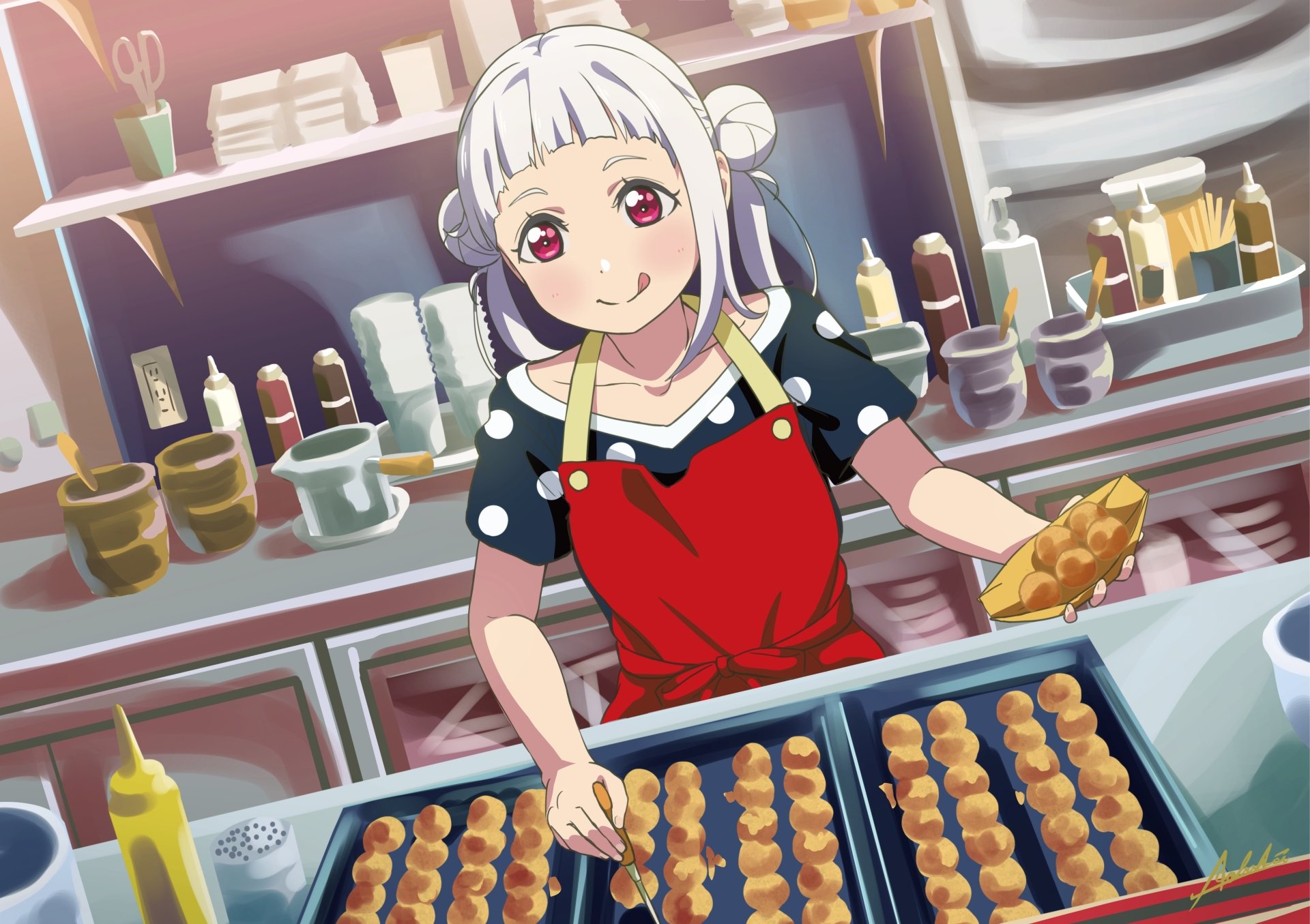 Download Chisato Arashi Anime Love Live! Superstar!! 4k Ultra HD Wallpaper by 青空 葵