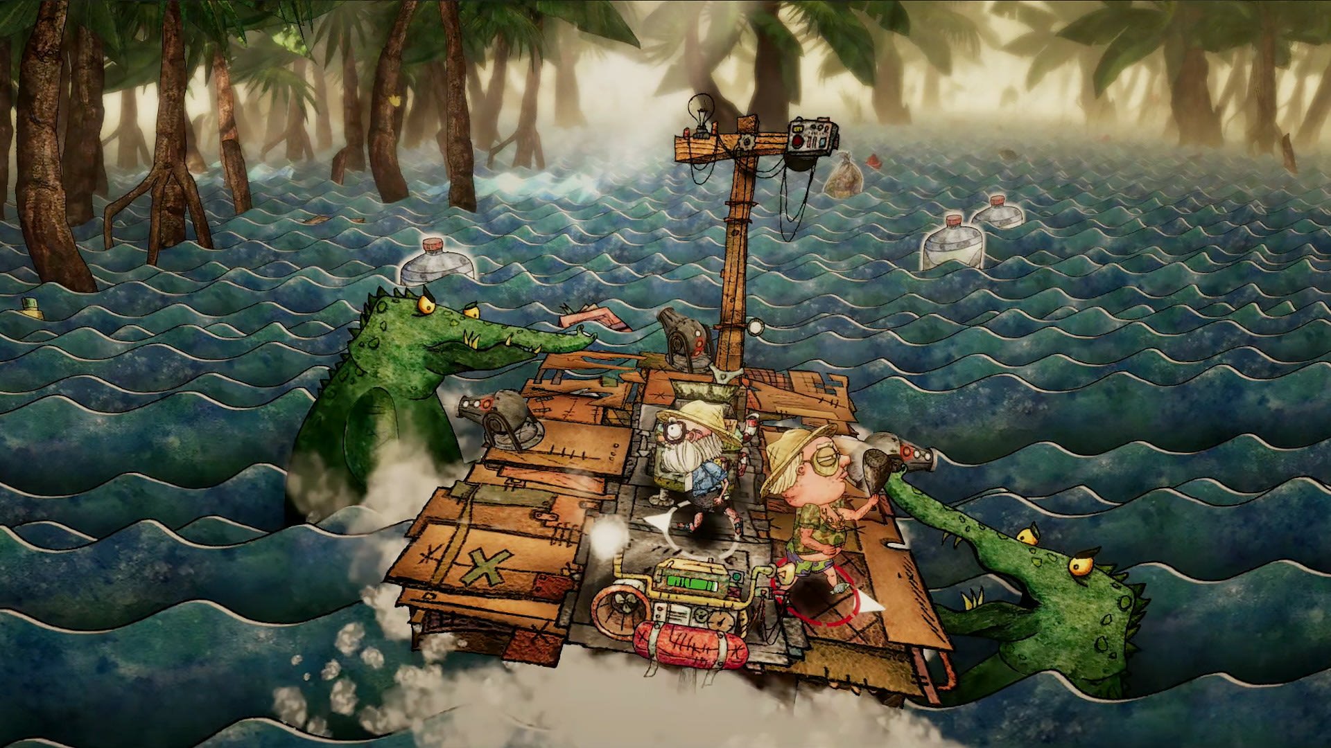 Download Video Game Trash Sailors HD Wallpaper