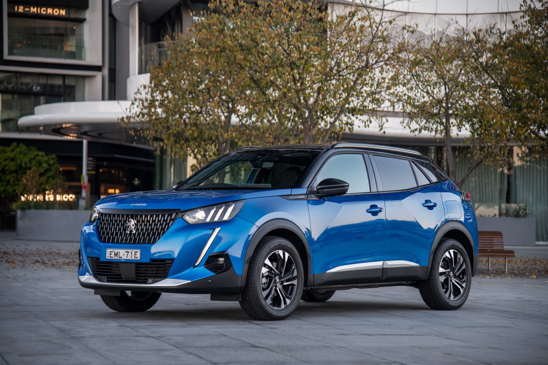 Download Electric Car SUV Vehicle Peugeot 2008 4k Ultra HD Wallpaper