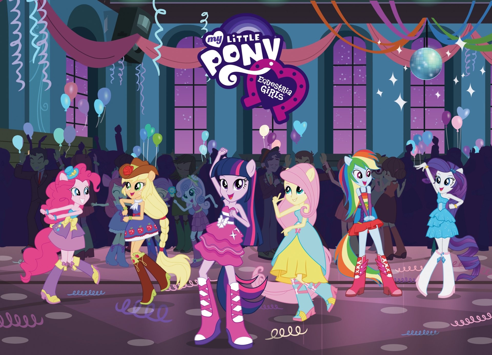 Download Scribble Dee (My Little Pony) Scott Green (My Little Pony) Logo Scootaloo (My Little Pony) Apple Bloom Sweetie Belle Pinkie Pie Applejack (My Little Pony) Rarity (My Little Pony) Rainbow Dash Fluttershy (My Little Pony) Twilight Sparkle Movie My Little Pony: Equestria Girls HD Wallpaper