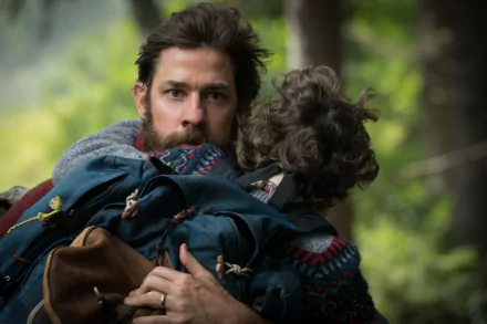 Lee Abbott John Krasinski movie A Quiet Place HD Desktop Wallpaper | Background Image