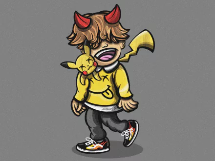 Pikachu singer Australian music The Kid LAROI HD Desktop Wallpaper | Background Image