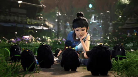 Kena (Kena: Bridge Of Spirits) video game Kena: Bridge of Spirits HD Desktop Wallpaper | Background Image