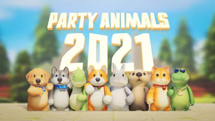 video game Party Animals HD Desktop Wallpaper | Background Image
