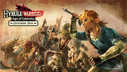 Link video game Hyrule Warriors: Age of Calamity HD Desktop Wallpaper | Background Image