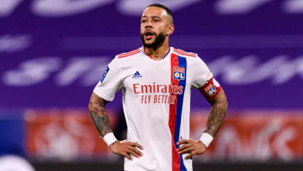 Olympique Lyonnais soccer Dutch Memphis Depay Sports HD Desktop Wallpaper | Background Image