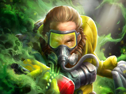 Caustic (Apex Legends) video game Apex Legends HD Desktop Wallpaper | Background Image