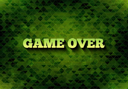 green video game game over HD Desktop Wallpaper | Background Image