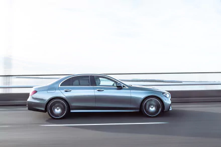  Silver Mercedes-Benz E 350 AMG Line