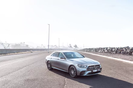  Silver Mercedes-Benz E 350 AMG Line