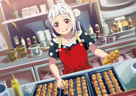 Chisato Arashi Anime Love Live! Superstar!! HD Desktop Wallpaper | Background Image